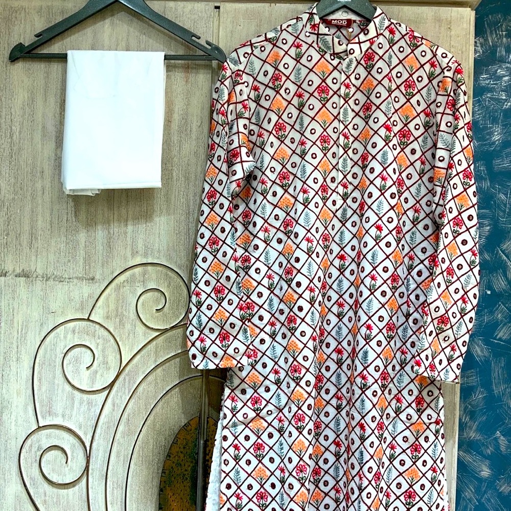 Mens kurta with pants